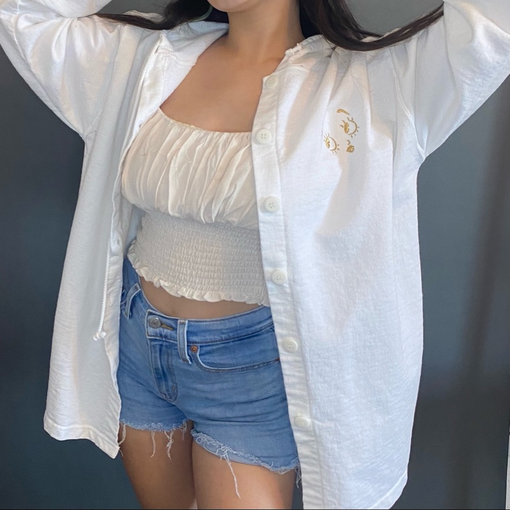 Vintage Betty boop long sleeve button down